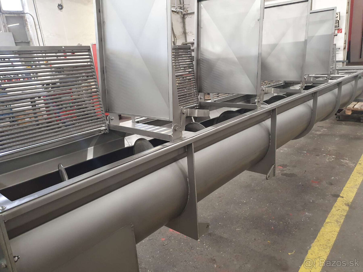 Šnekový nerezový dopravník - 4