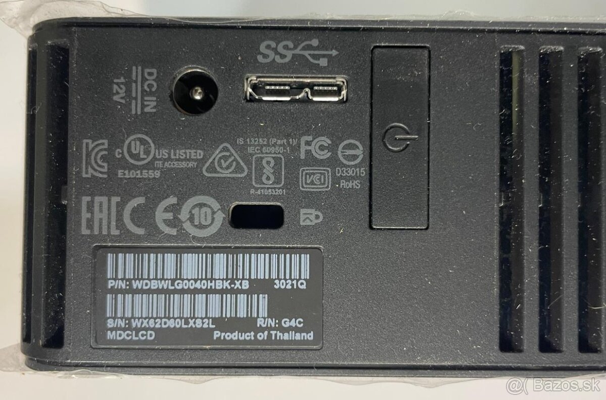 Externý HDD WD Elements 6 TB a 4TB - 4