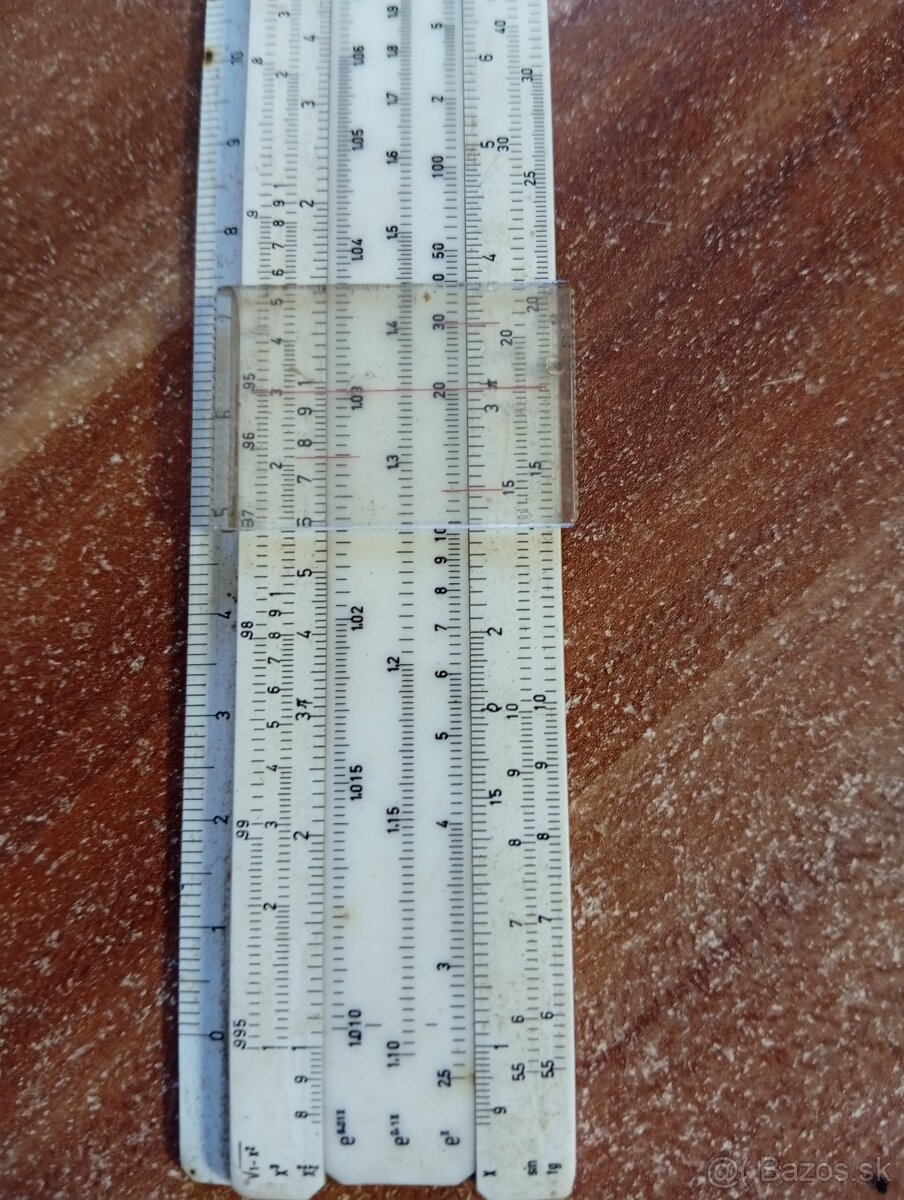 Predám logaritmické pravítka - 4