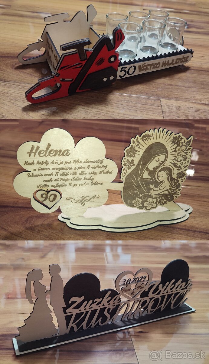 Gravírovanie a zhotovenie drevených darčekových predmetov - 4