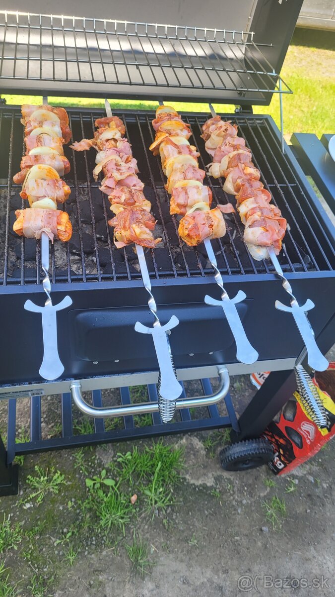 Nerezové meče na šašlik - 4