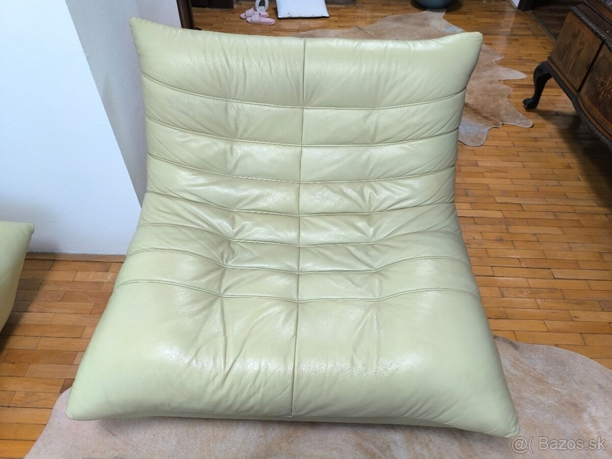 Kožená sedacia súprava 3-2-1 - 4