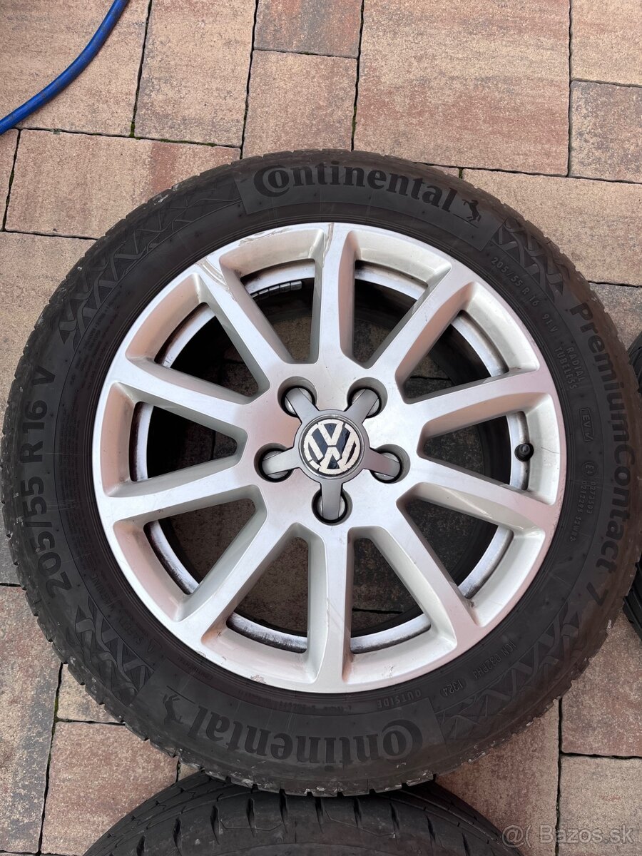 Orig.hliníkové disky Audi R16 5x112 - 4