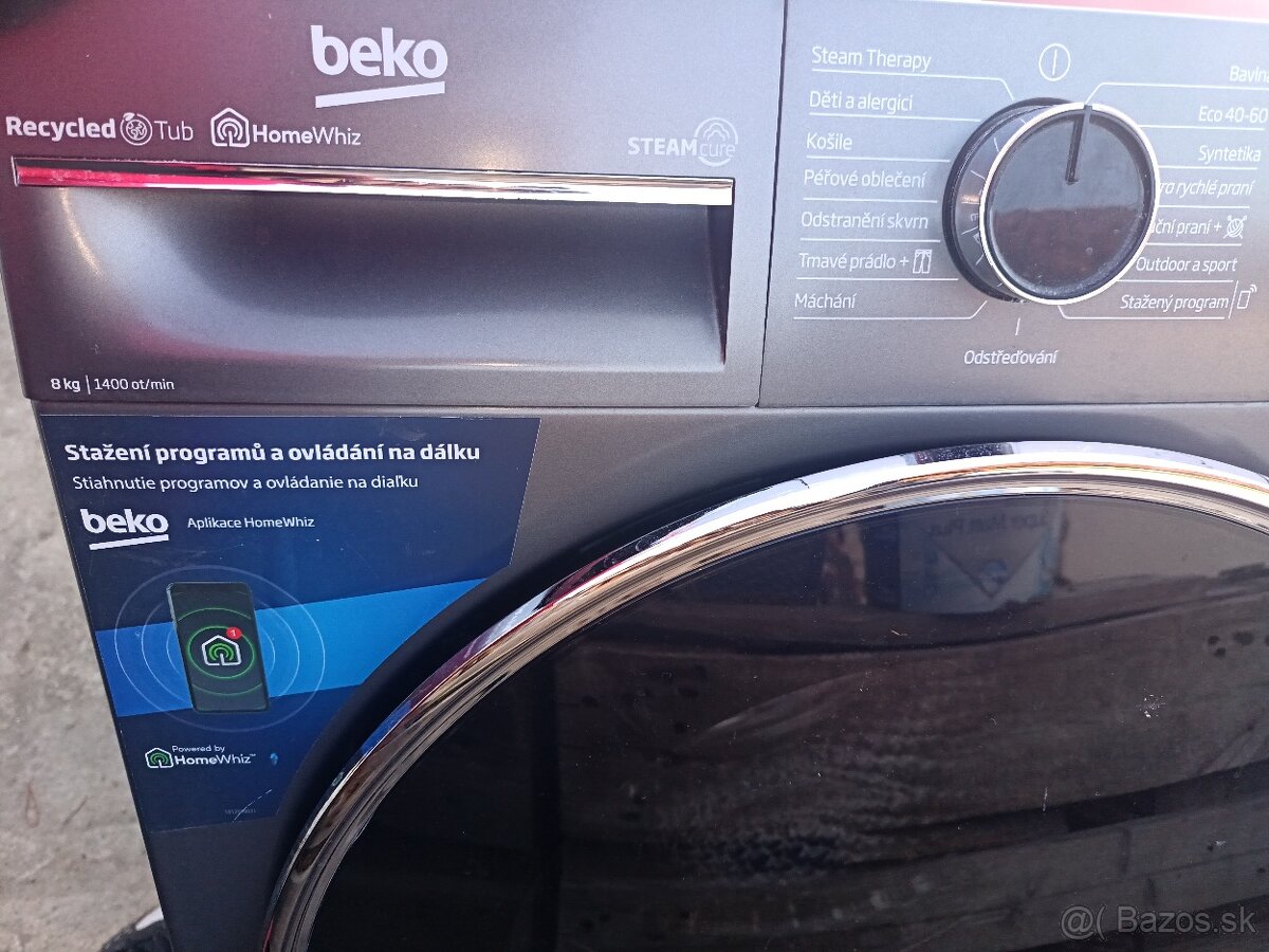 Práčka BEKO na 8kg prádla - 4