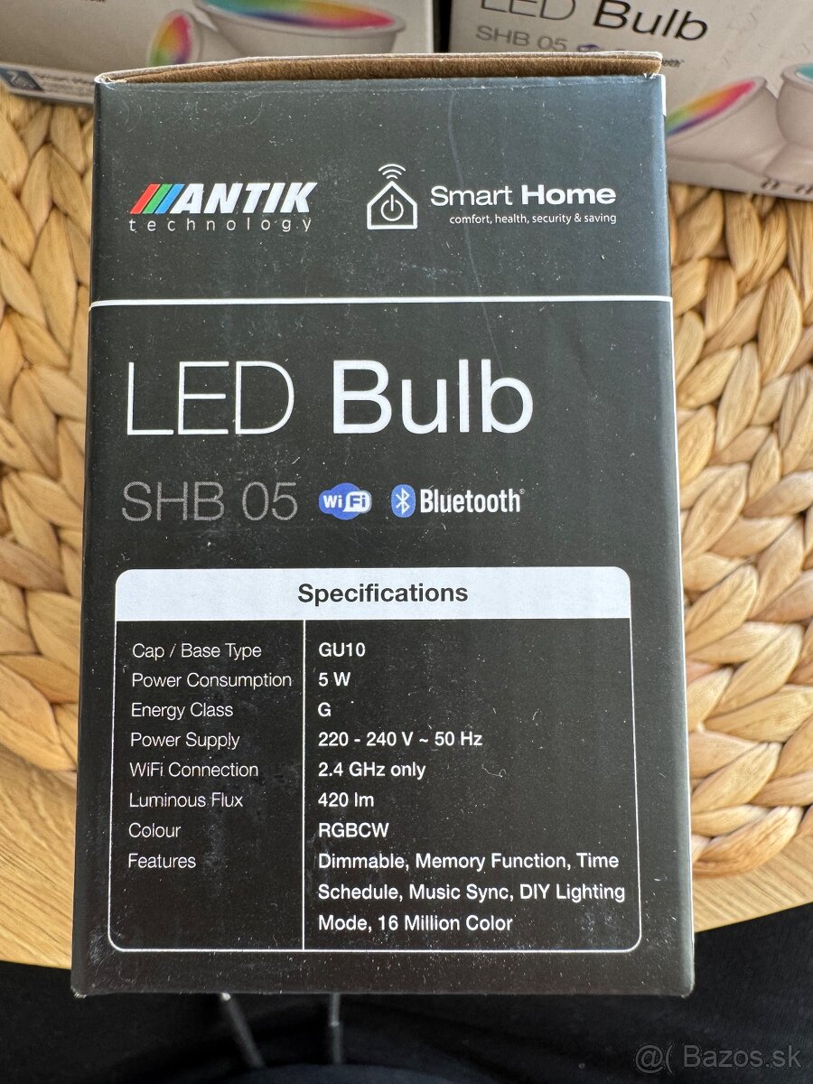 SMART žiarovka ANTIK GU10 - 4