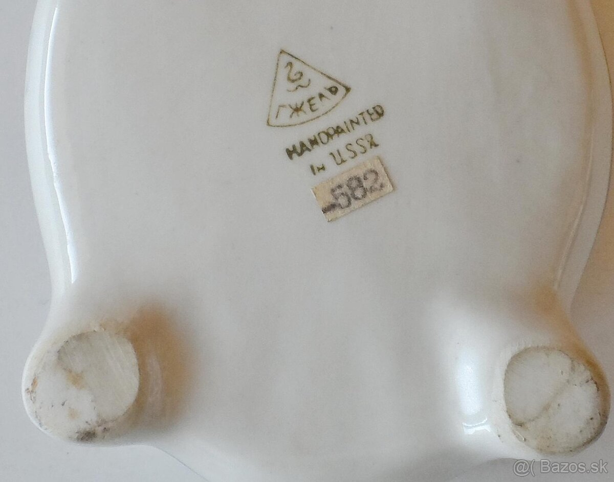 GZHEL dóza, cukornička - 4