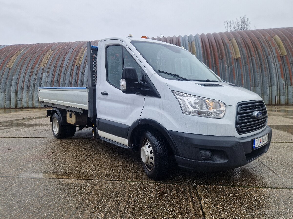 Ford transit valník s hydraulickým žeriavom - 4