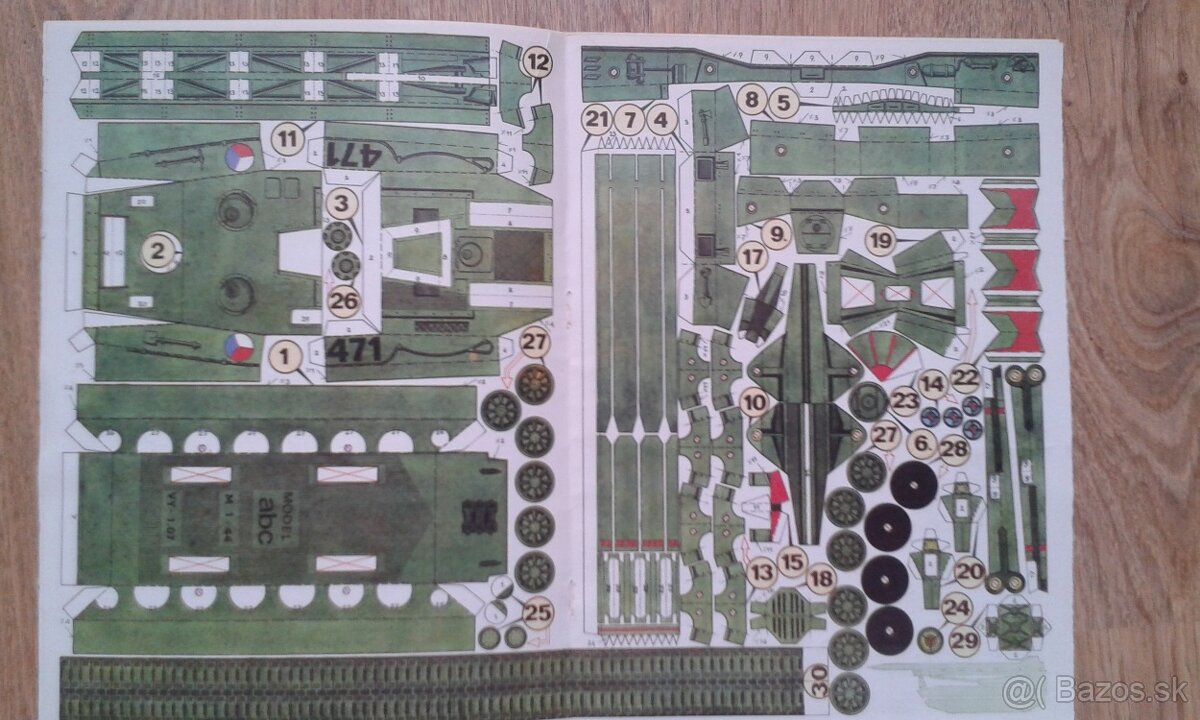 Vystrihovánky ABC Vojenská technika - 4