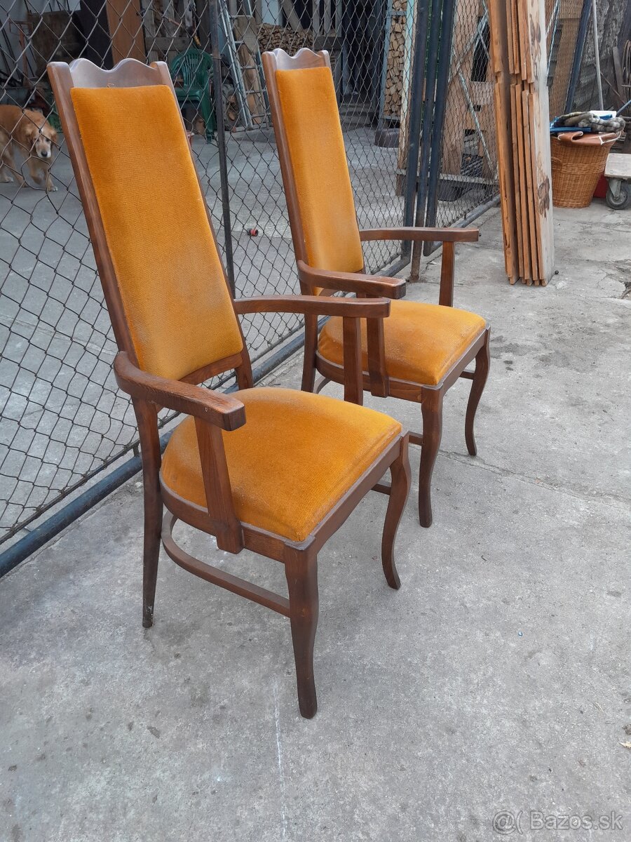 Predám dve stoličky, polkreslá - 4