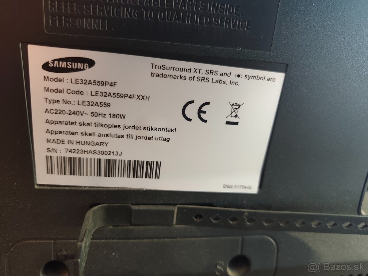 LCD televízor Samsung rady 5 - 4