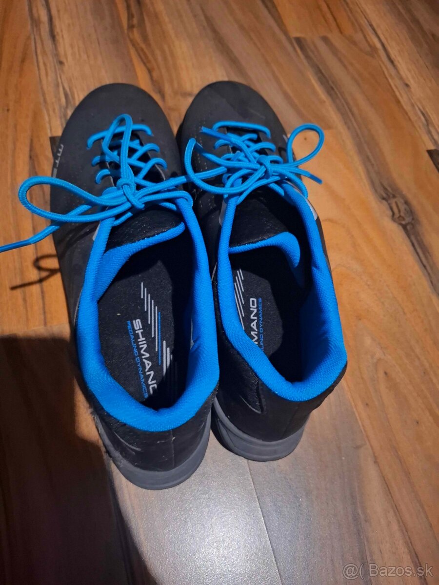 Predám Tretry Shimano 47 + pedále - 4