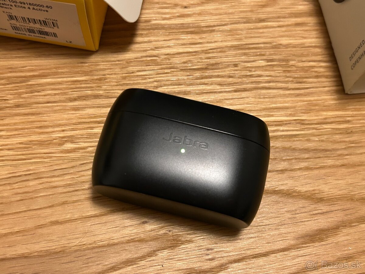 Bezdrôtové Jabra Elite 4 Active čierne slúchadlá/nepouzivané - 4