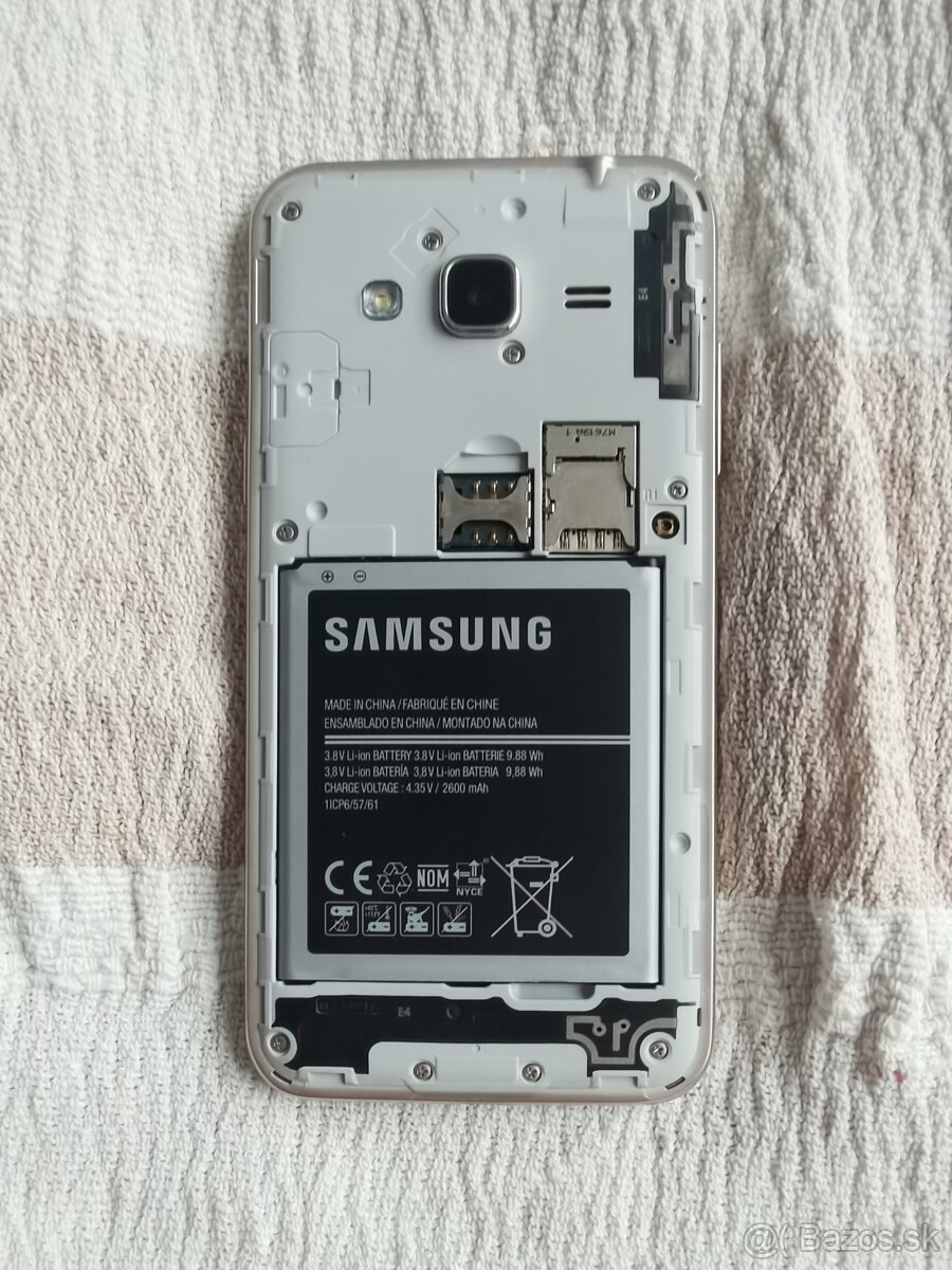 Samsung galaxy J3 2016 zlatý plne funkčný akurát pravdepodob - 4