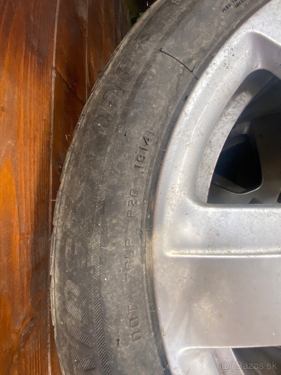 Predam elektrony + zimne pneu 225/55 R17, audi q5, - 4