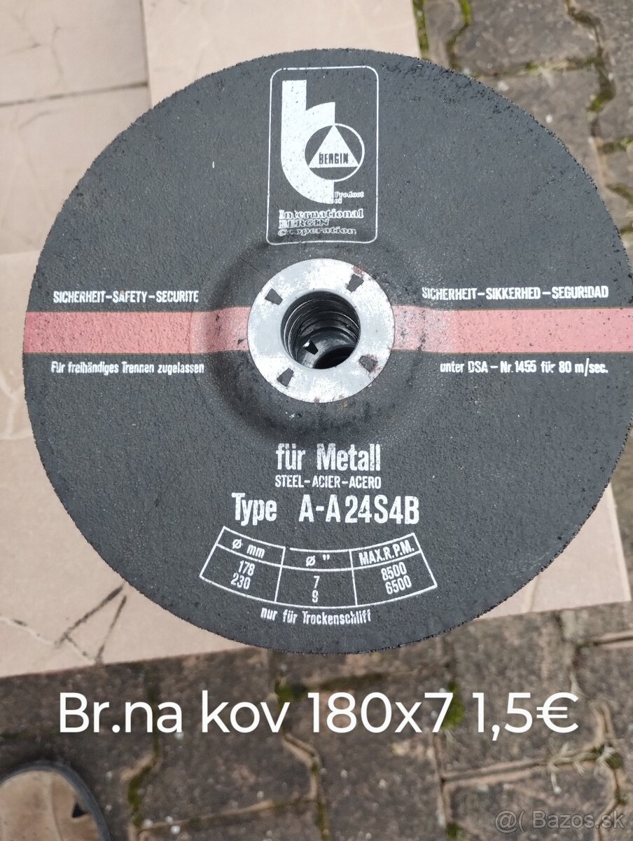 Brúsne a rezné kotúče - 4