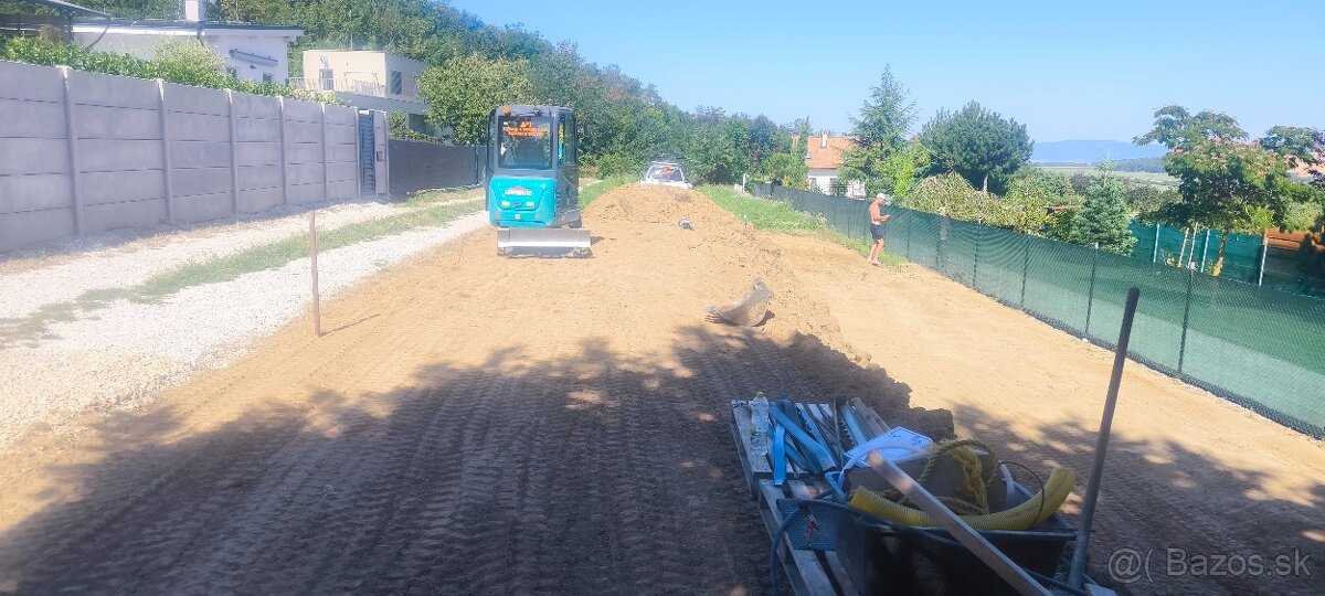 Zemné a výkopové práce. - 4