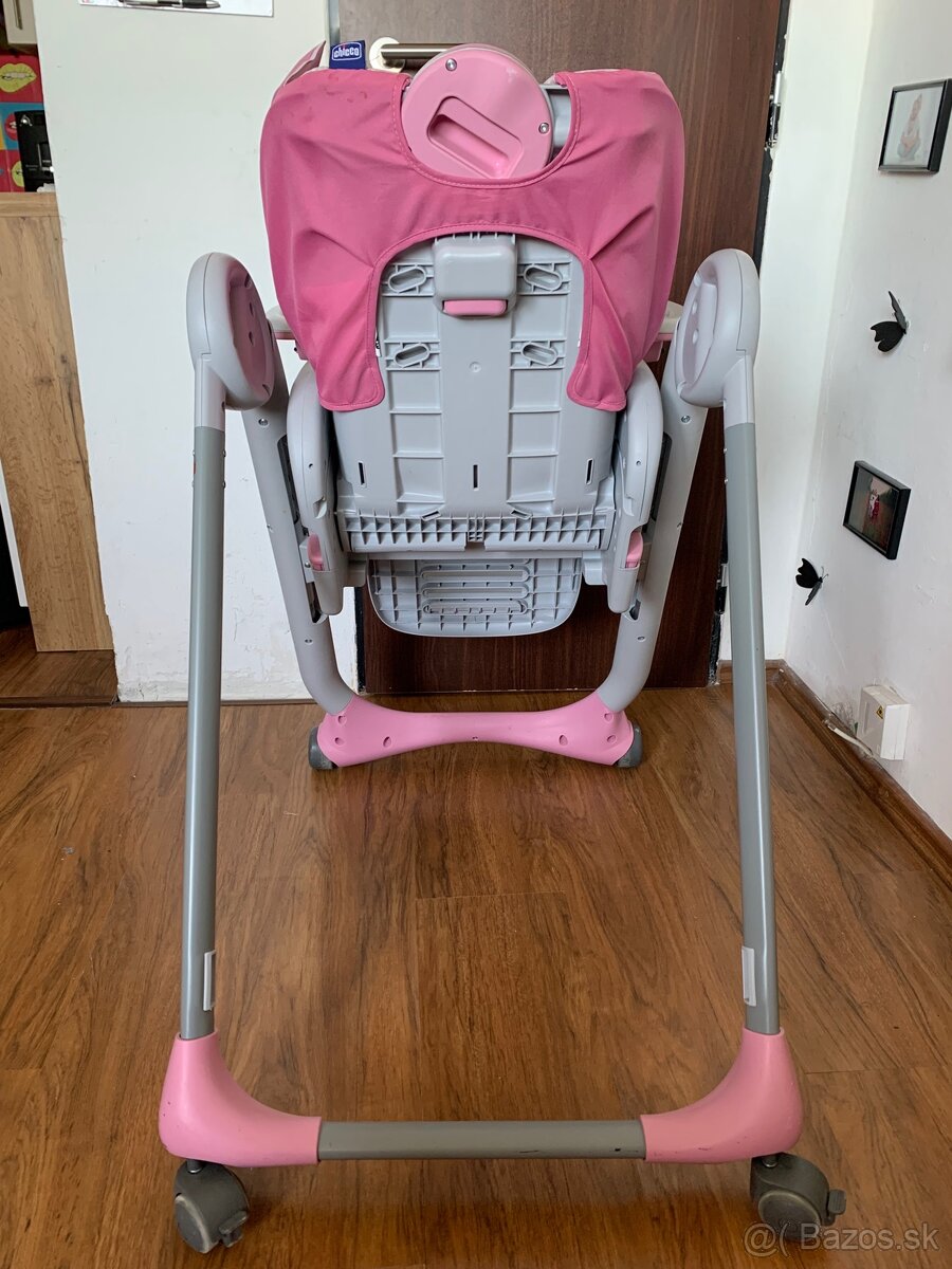 Jedálenská stolička Chicco Polly 2 start - 4