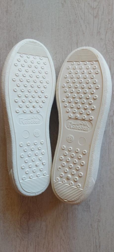 Detské priedušné mokasíny/papučky č. 35 - 4