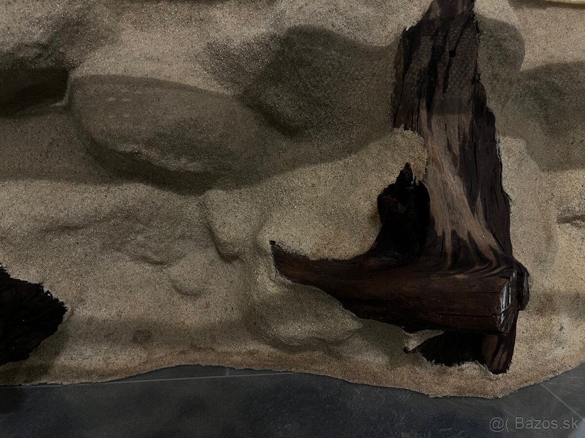 Terárium s 3D stenou 100x50x40 cm - 4