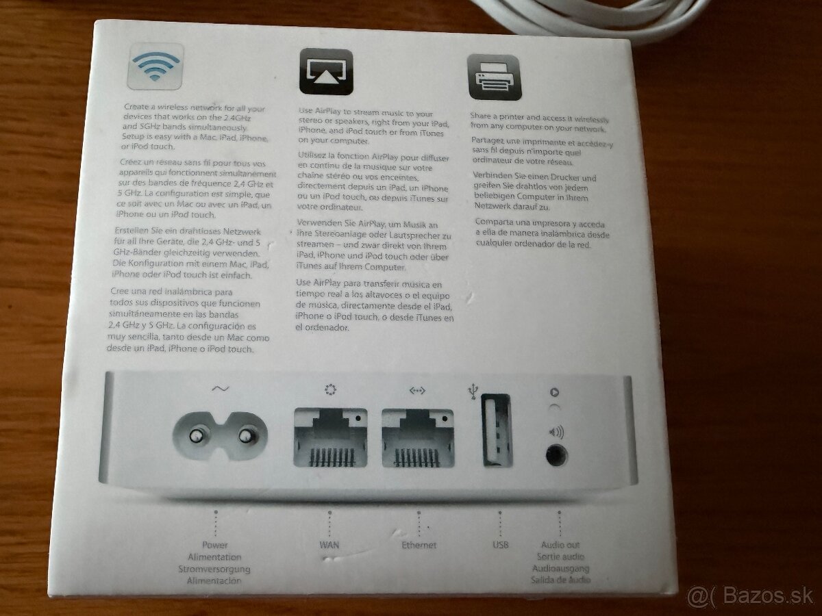 Predám Apple AirPort Express Base Station (Model A1392) - 4
