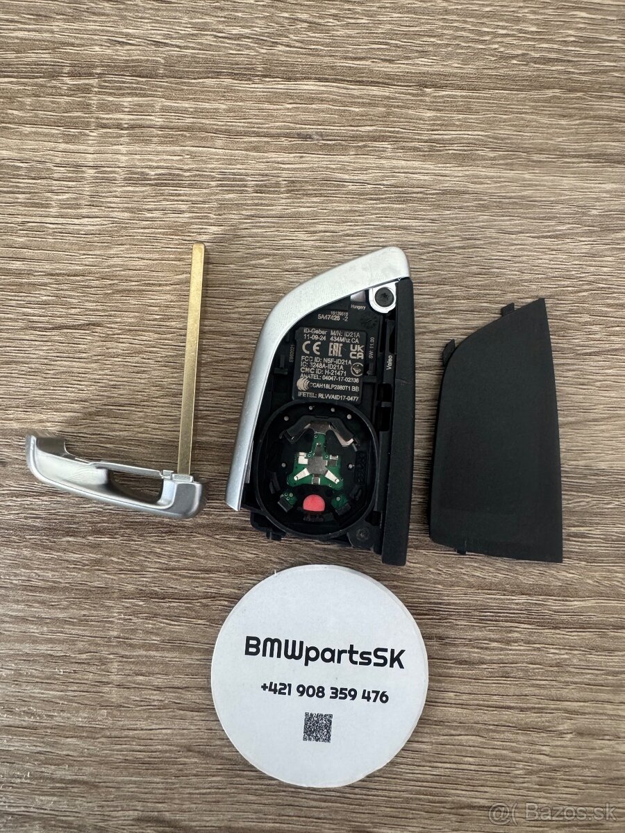 Nové BMW klúče G series - 4