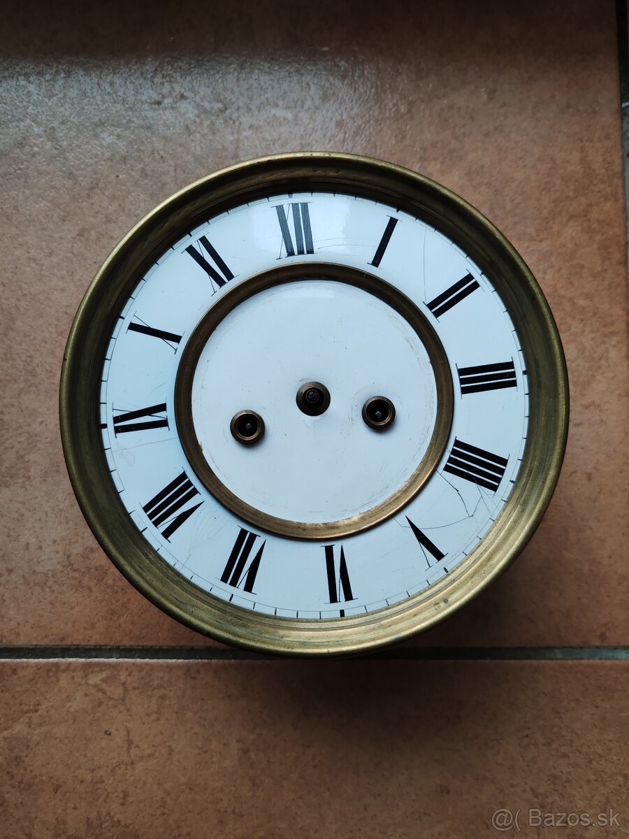 Starožitny hodinový stroj polkový - 4