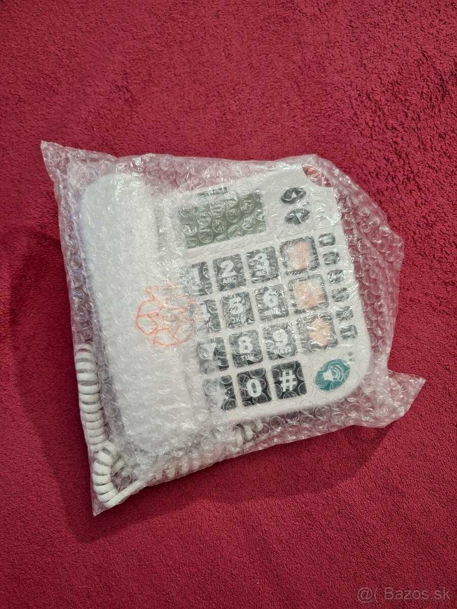 MAXCOM KXT480, Telefón pre seniorov, biely - 4