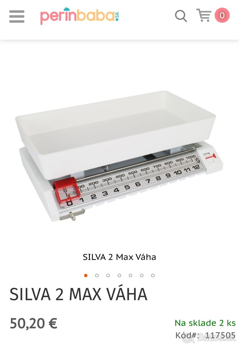 Retro váha Silva - 4