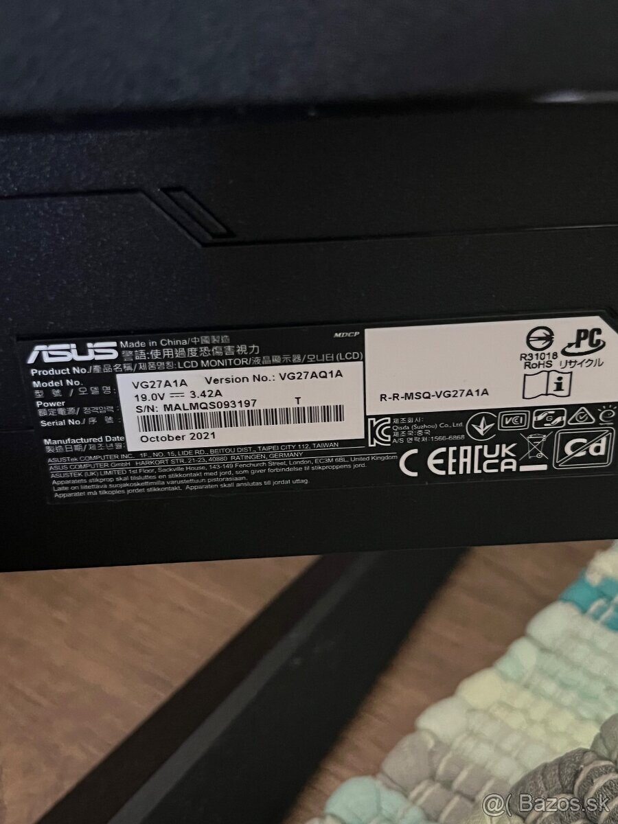 ASUS VG27A1A – 27" IPS - 4