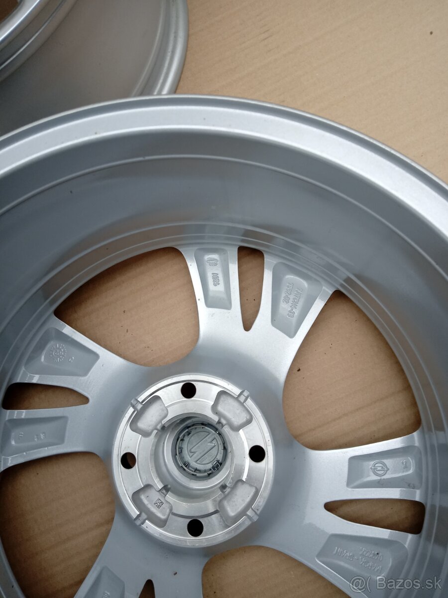 17"4x108 Opel Corsa F originálne hliníkové disky - 4