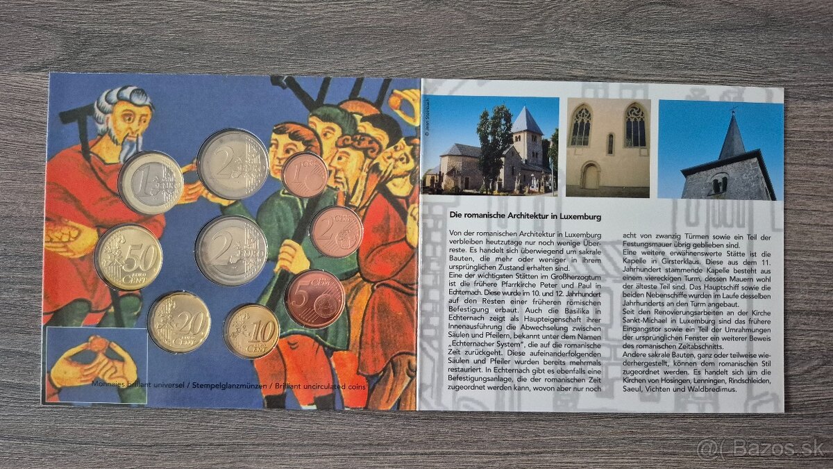 Sada mincí Luxembursko 2006 - 4