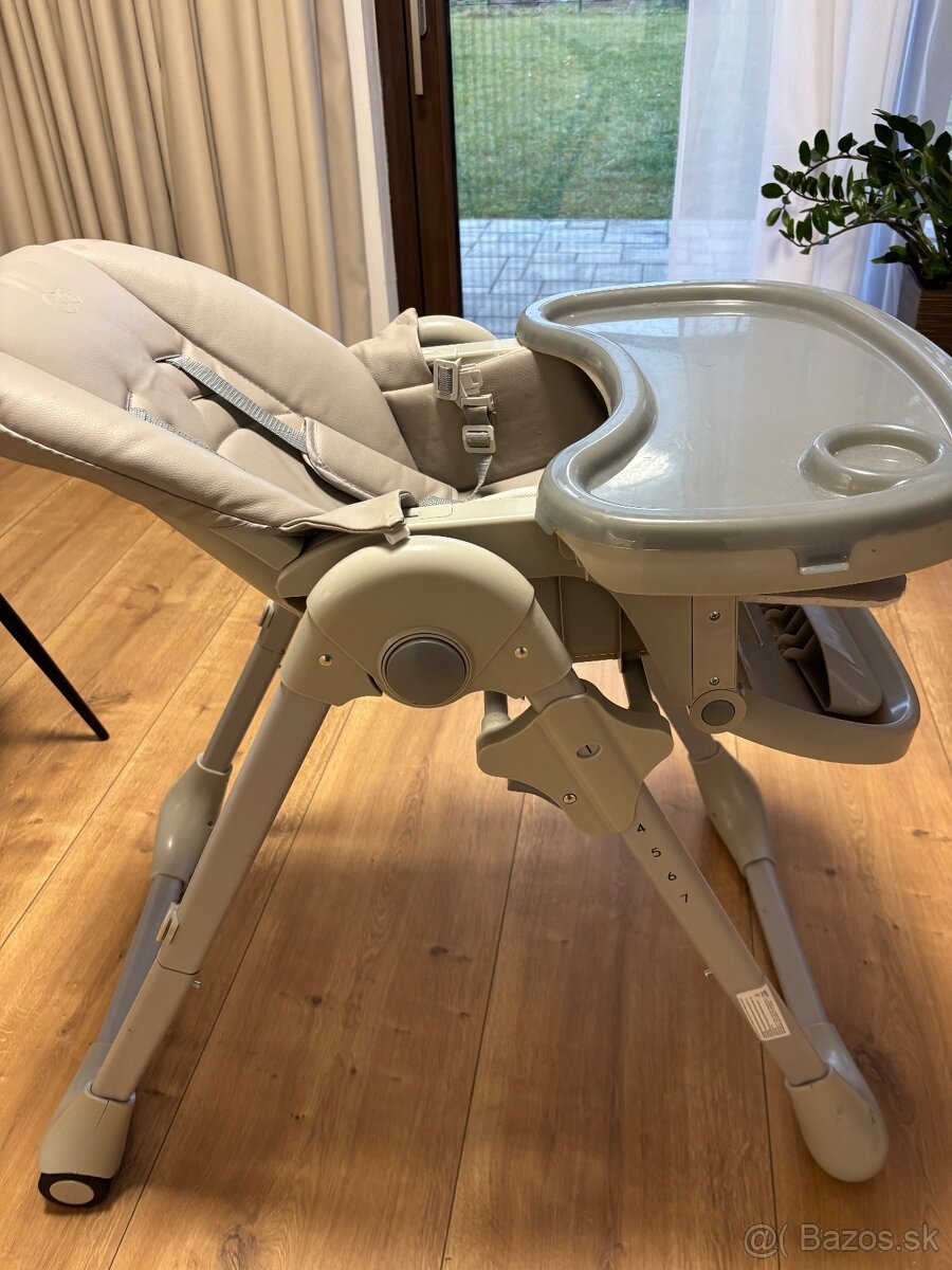 Stolička na jedenie Kinderkraft Yummy Grey - 4