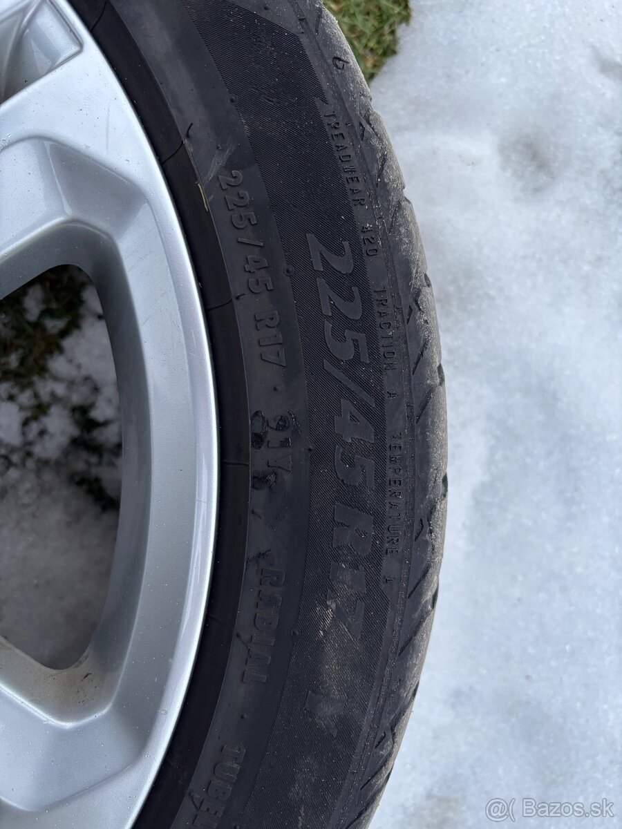 Elektróny 5x112 R17 letná sada - 4