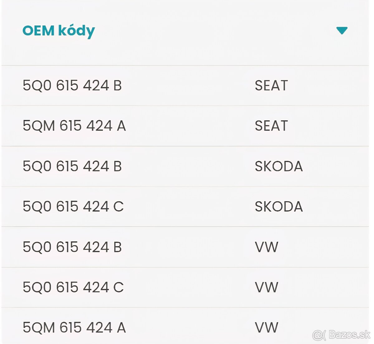 Brzdový strmeň VIKA 66151743801 - 4