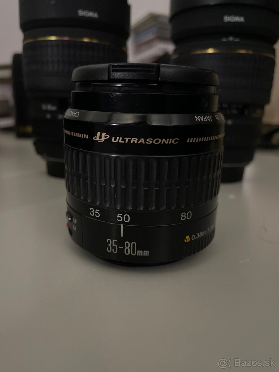 Predám objektívy Cannon Sigma - 4