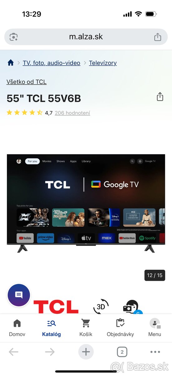 TCL 55” - 4