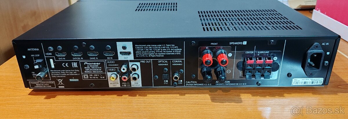 Pioneer VSX-S310 - 4