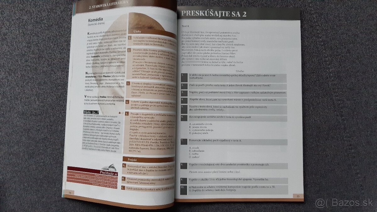 Literatúra 1.ročník SŠ - 4