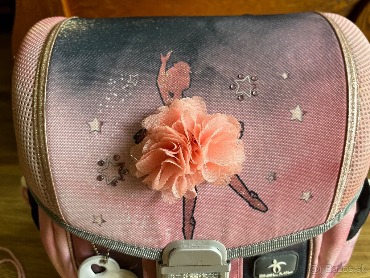 Školská taška Belmil Ballerina - set peračník, vak - 4