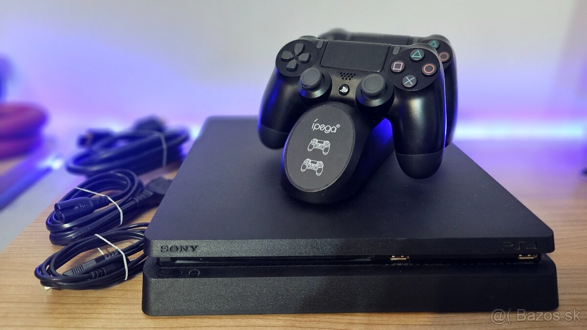 Herná konzola Sony PS4 500GB + príslušenstvo - 4