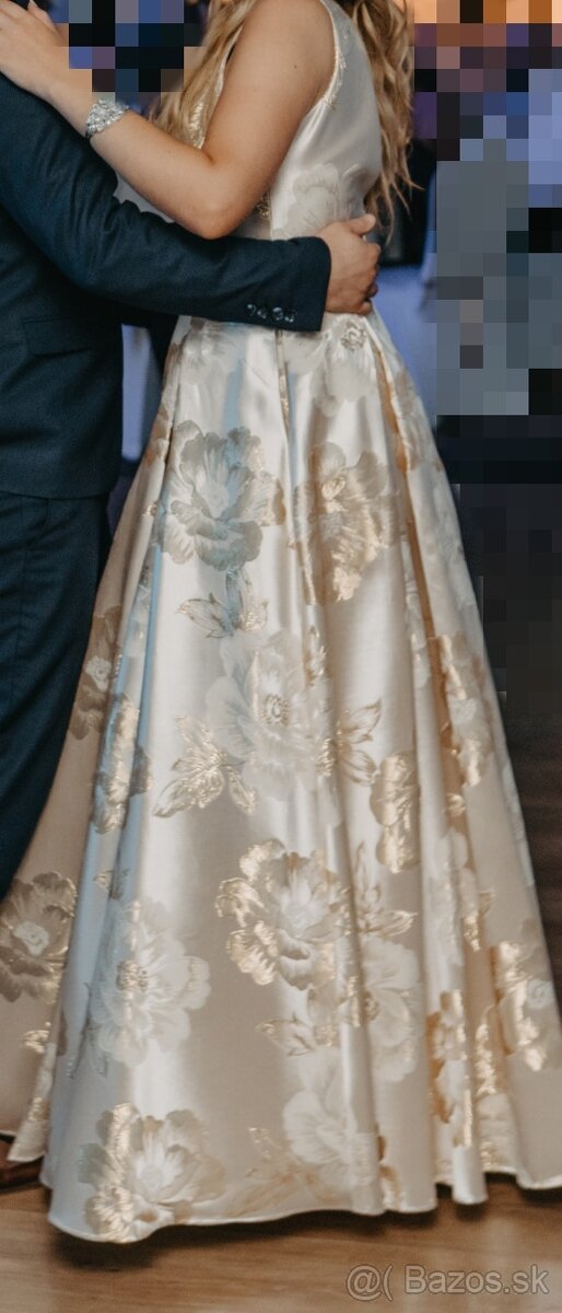 Spoločenské šaty L - 4