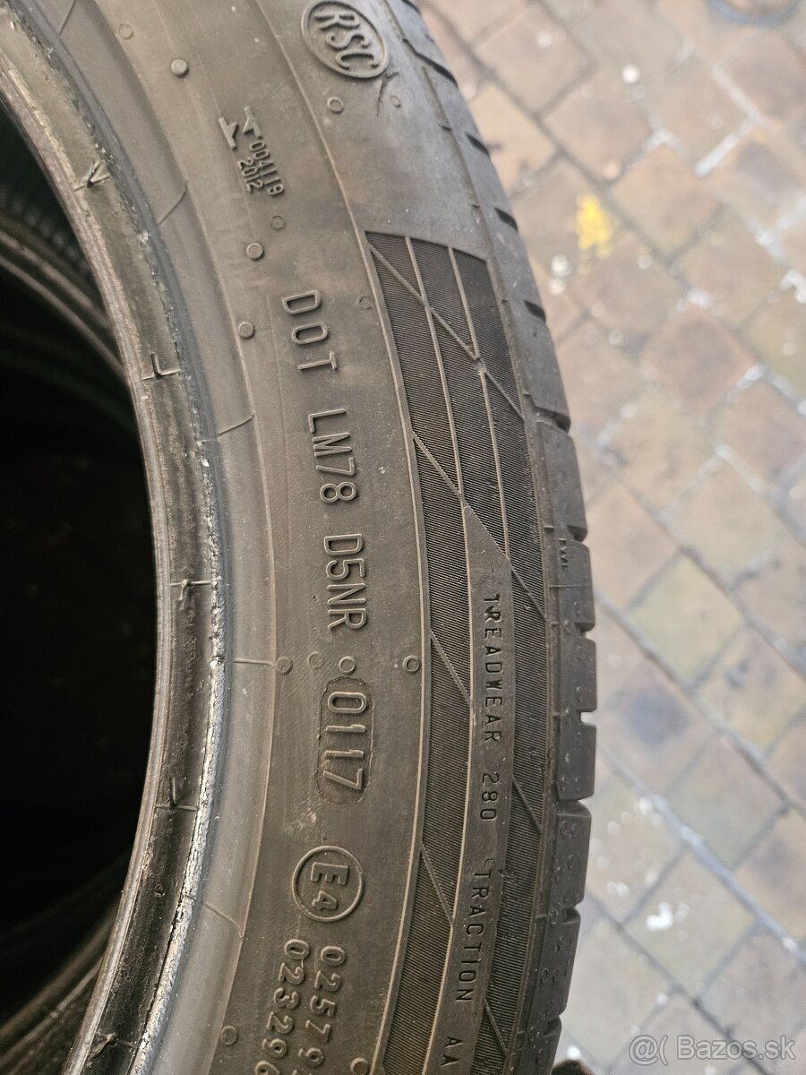 Letné pneu 225/50R18 continental runflat - 4