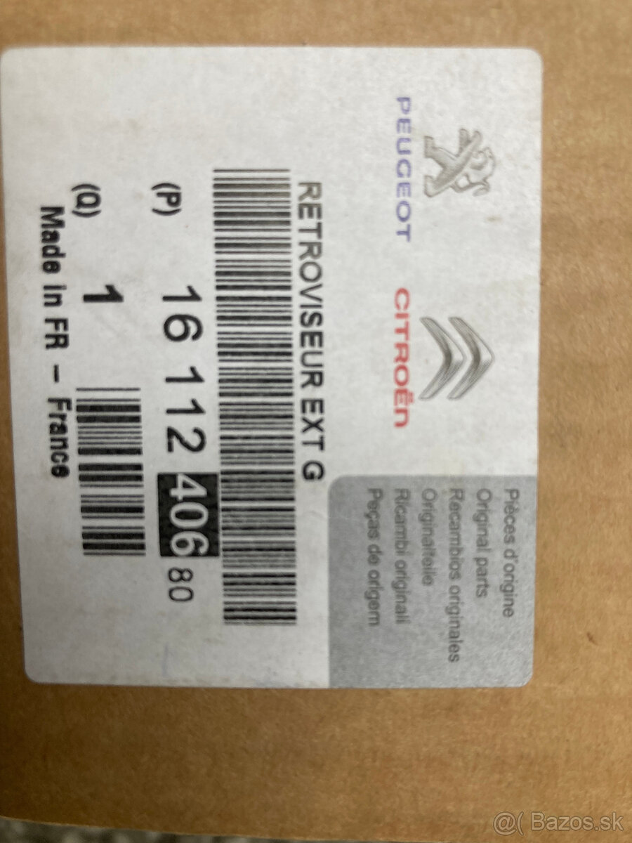 Zrkadlo Peugeot 208 - 4