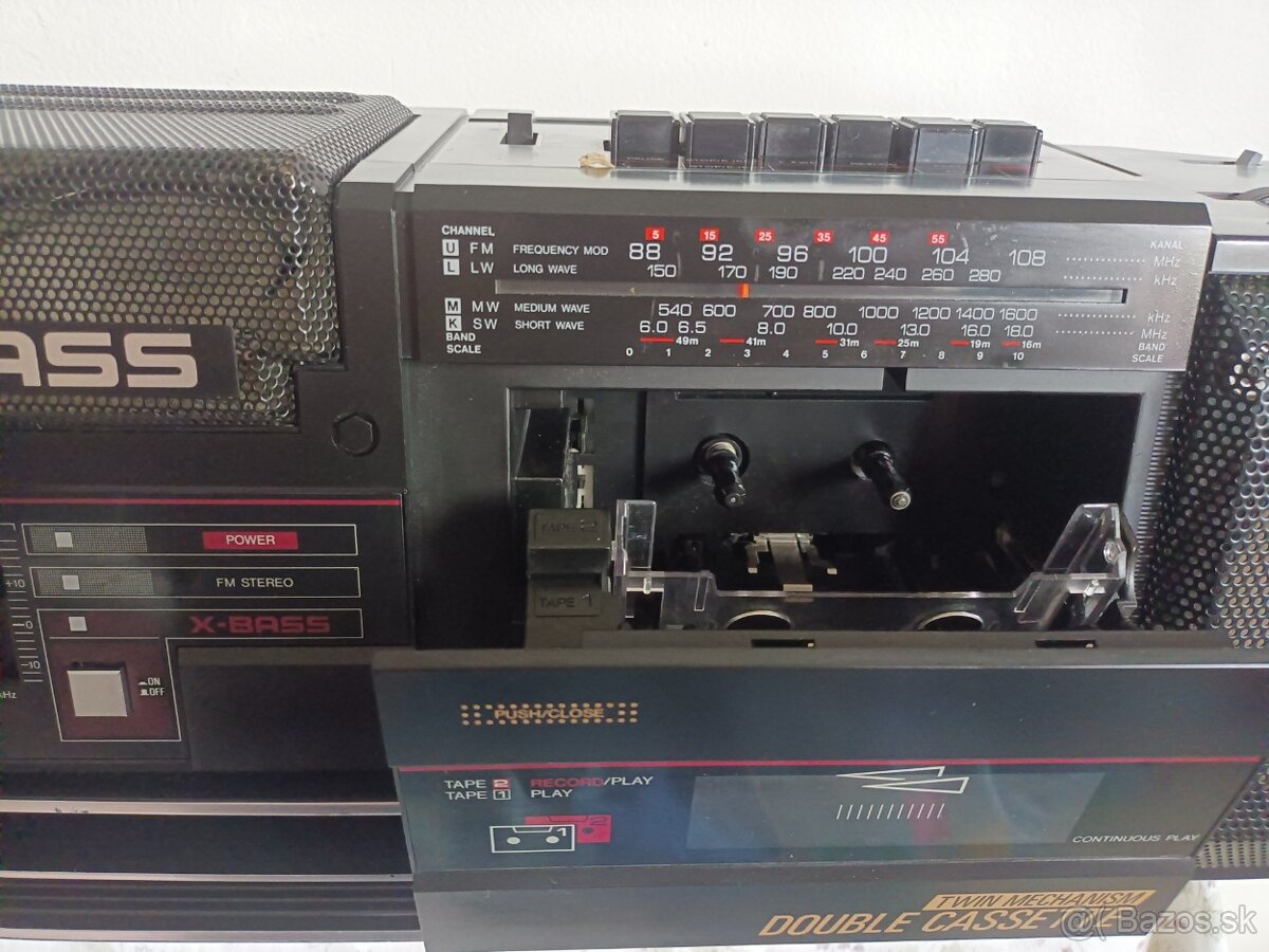 Sharp WQ 354 radiomagnetofon retro kazeťák - 4