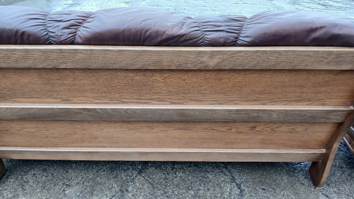 Kožená sedací souprava 3+1+1 - 4