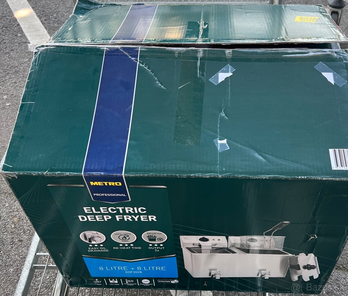 Predame nepouživanu 2-j fritezu Metro Professional GDF3028 - 4