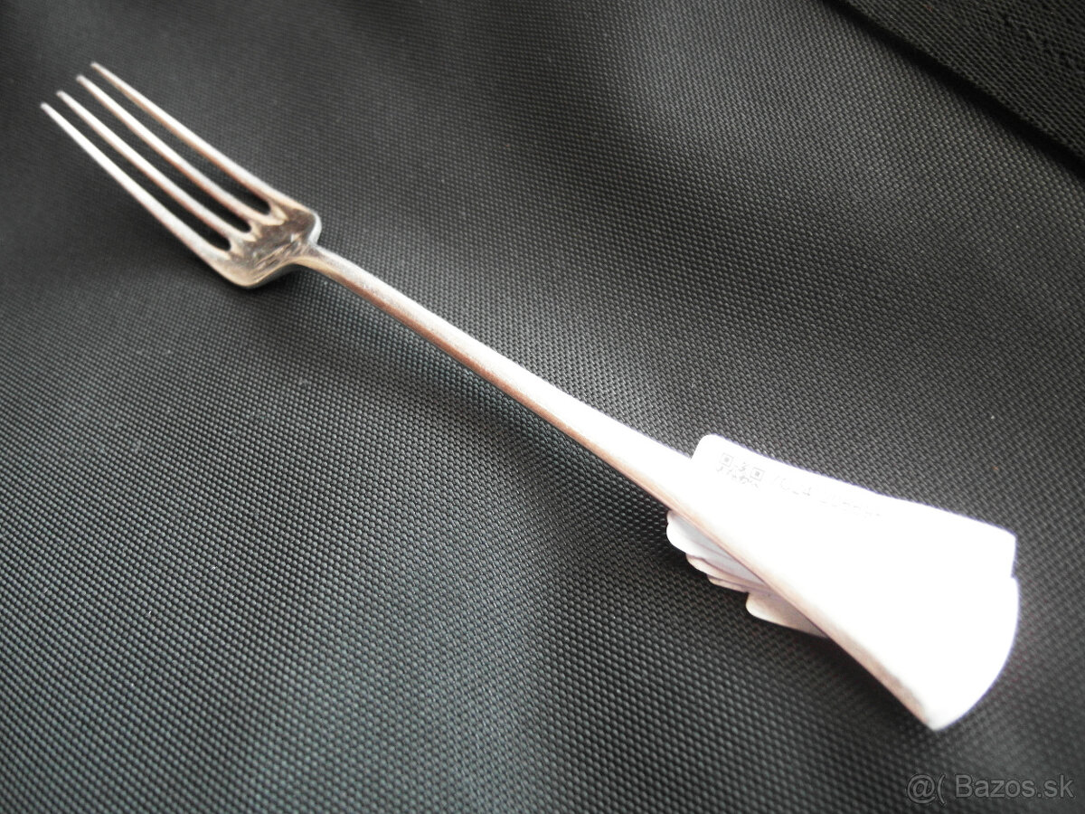 Stará vidlička striebro - 4