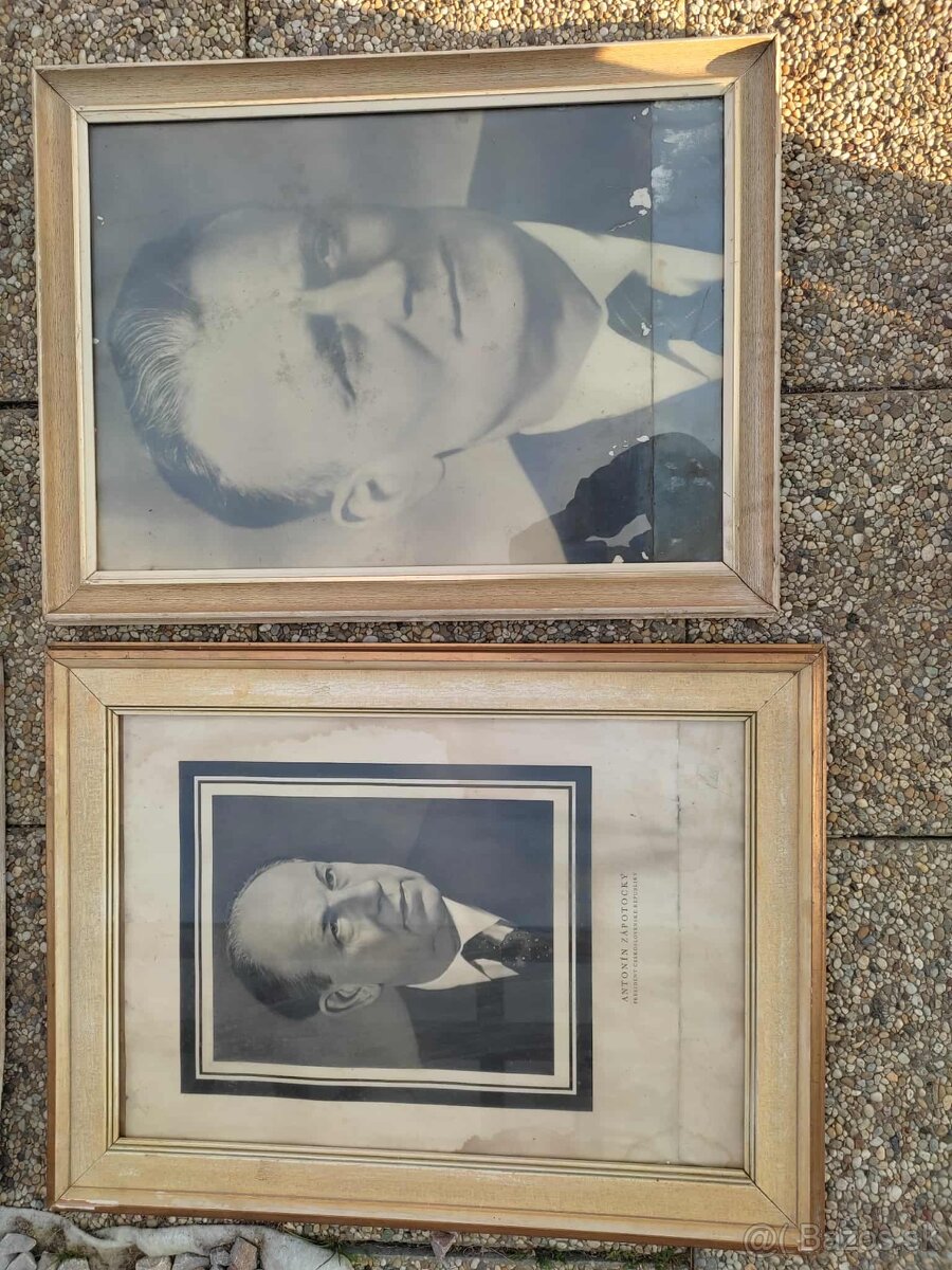 4 obrazy ceskoslovenskych prezidentov - 4