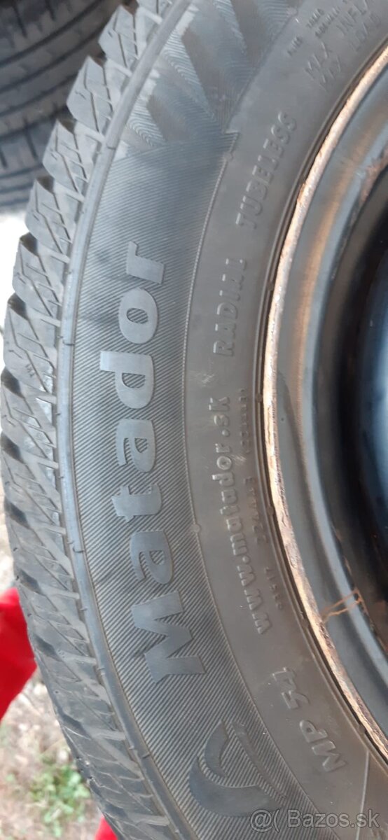 Zimné komplety 4x100 165/70 R14 - 4