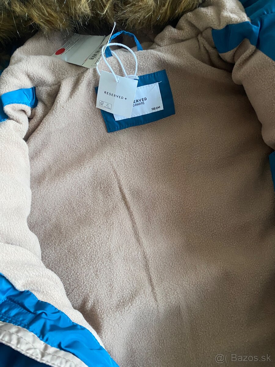 Zimná bunda RESERVED veľkosť 122 - 4